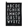 Design Letters Geschirrtuch 100% BW Classic Schwarz 7